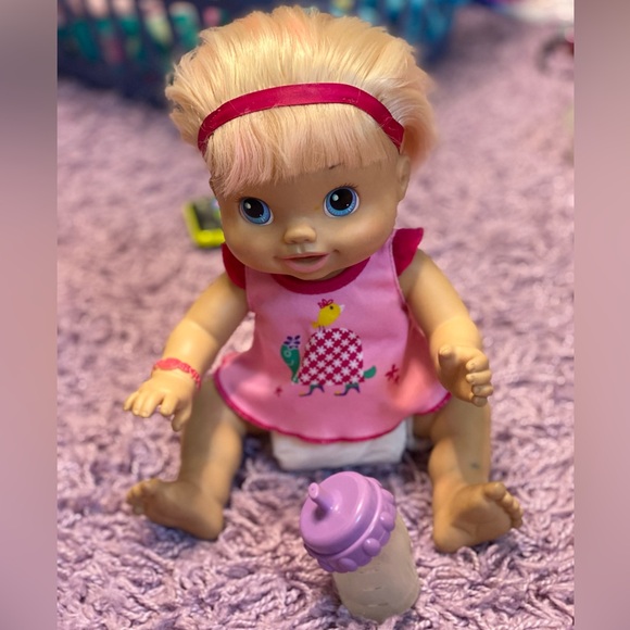 Other - Baby Alive Blonde Wets N Wiggles Baby